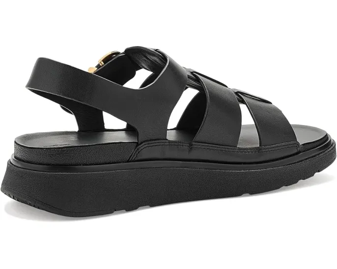 Кожаные сандалии Fisherman Gen-FF FitFlop с переплетенными ремешками и массивной подошвой