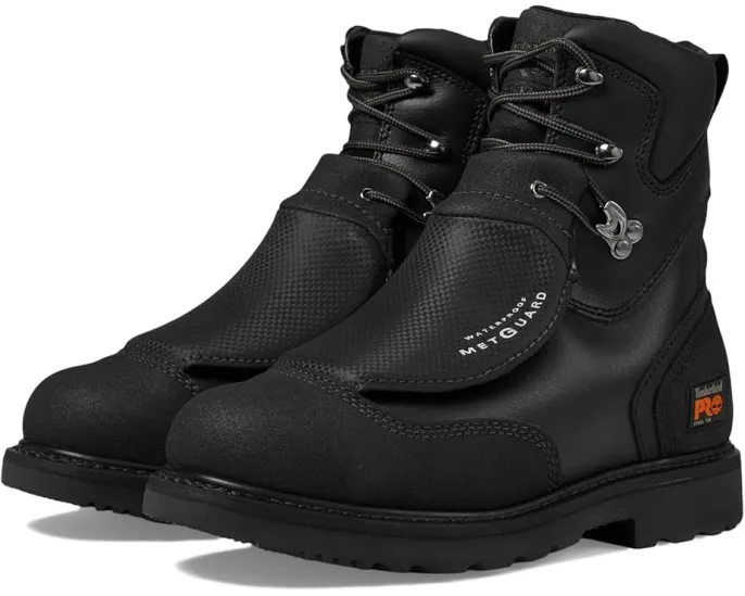 Водонепроницаемые ботинки Timberland PRO с защитой мыска и металлической защитой 8 дюймов (20.32 см)