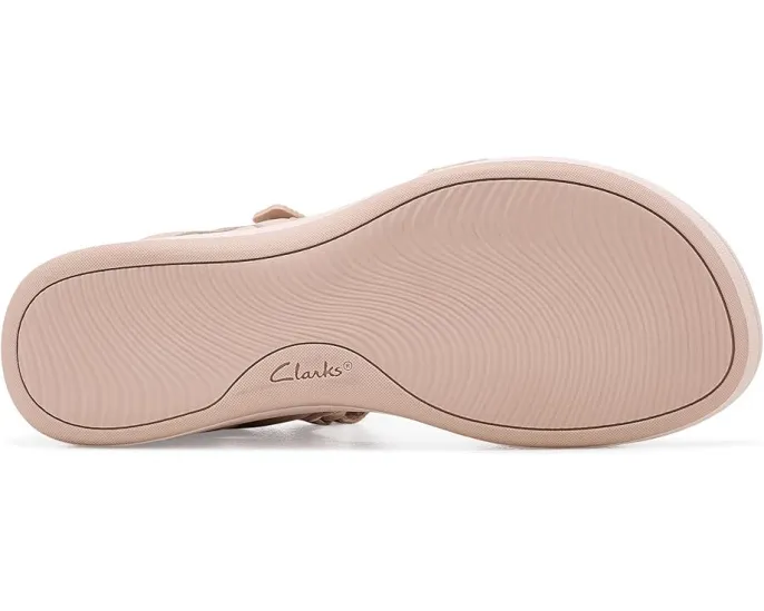 Сандалии Clarks Cloudsteppers Mira Free с мягкой стелькой Cushion Soft и ремешком на липучке