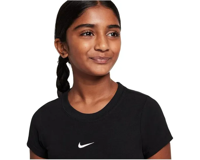 Кроп-футболка Nike Sportswear для детей из мягкого трикотажа