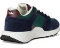 Polo Ralph Lauren Train 89 кроссовки из замши и оксфорда с цветными блоками