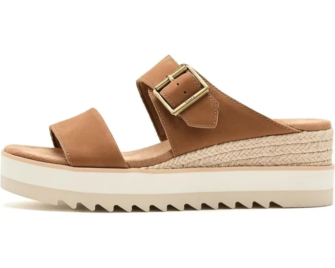 Босоножки-мюли TOMS Diana Mule Buckle на платформе с пряжкой