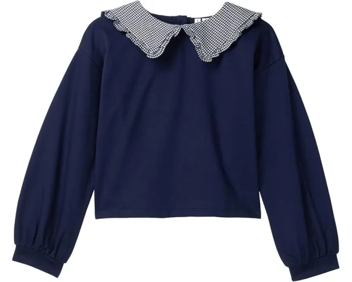 Свитшот для детей Janie and Jack с декоративным воротником