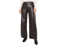 Брюки Joe's Jeans The Leather Lou Lou кожаные широкие