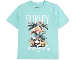 Hurley Kids футболка All Day Vacay с расслабленным пляжным принтом