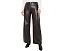 Брюки Joe's Jeans The Leather Lou Lou кожаные широкие
