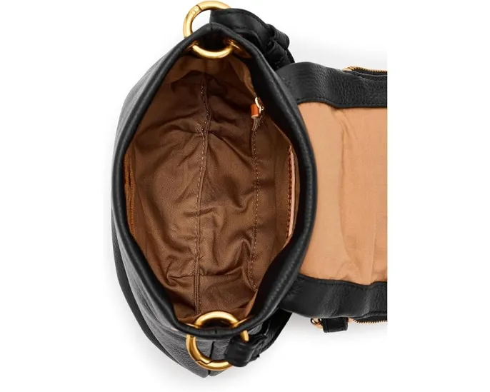 Сумка кроссбоди HOBO Fern Zip-Flap из кожи с клапаном на молнии