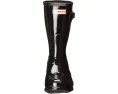Резиновые сапоги Hunter Original Short Gloss укороченные с декором