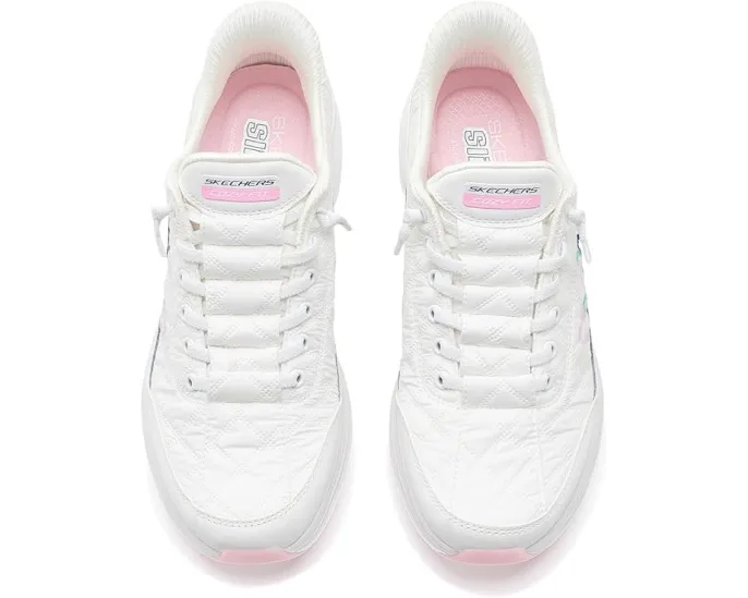 Skechers кеды Contour Foam Cozy Fit Timeless Heart Hands Free Slip-ins с сердечками