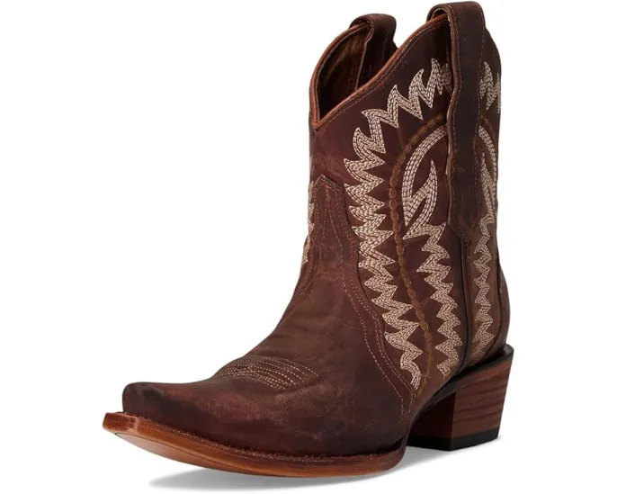 Сапоги Corral L6244 до щиколотки из замши и кожи