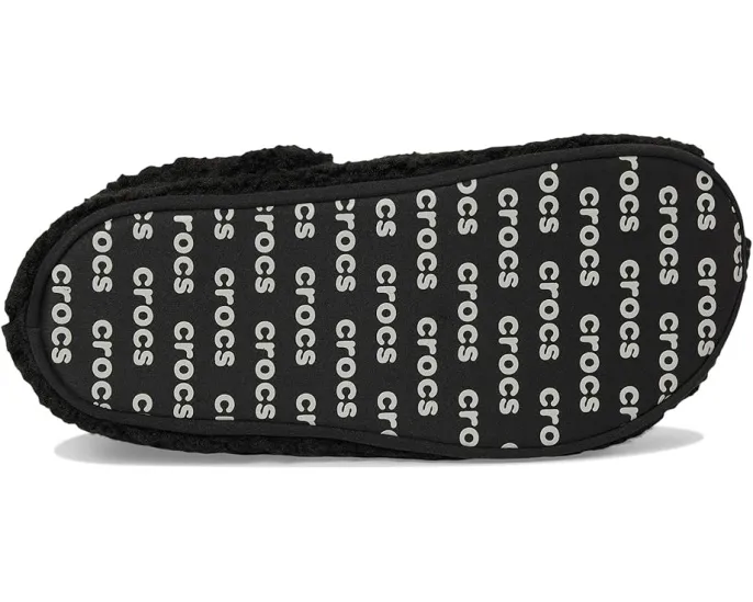 Классические тапочки Crocs Cozzzy с искусственным мехом и противоскользящей подошвой