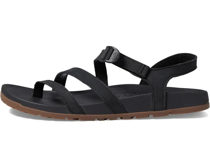 Сандалии Chaco Lowdown Leather Strappy на молнии с поддержкой свода стопы