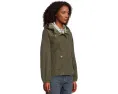 Куртка Barbour Mae дождевик с капюшоном и подкладкой в клетку