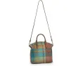 Большая сумка Brahmin Large Duxbury Satchel из текстурированной кожи со съемным ремнем