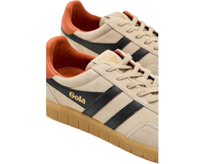 Кроссовки Gola Atlas из премиальной кожи с круглым носом