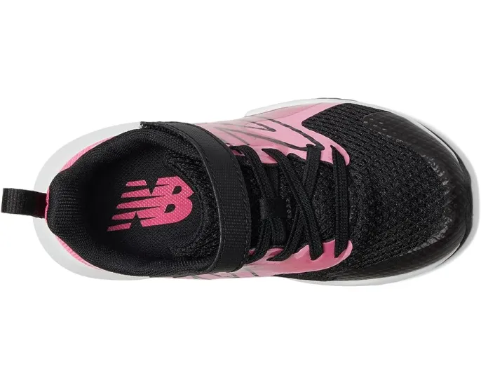 Детские кроссовки New Balance Kids Rave Run v2 с эластичными шнурками и верхней липучкой