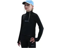 Детская кофта Nike Kids Pro с технологией Therma-FIT и молнией на половину