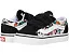 Vans Kids Old Skool V детские кеды с двойной застежкой на липучках