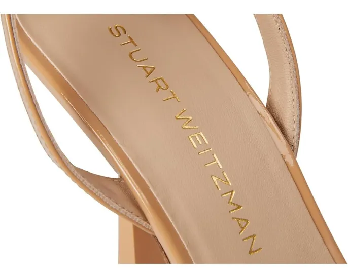 Босоножки Val Sandal 85 Stuart Weitzman на шпильке с квадратным носком