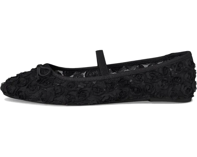 Балетки Myra Mesh от Kenneth Cole New York с цветочным сетчатым верхом и бантом