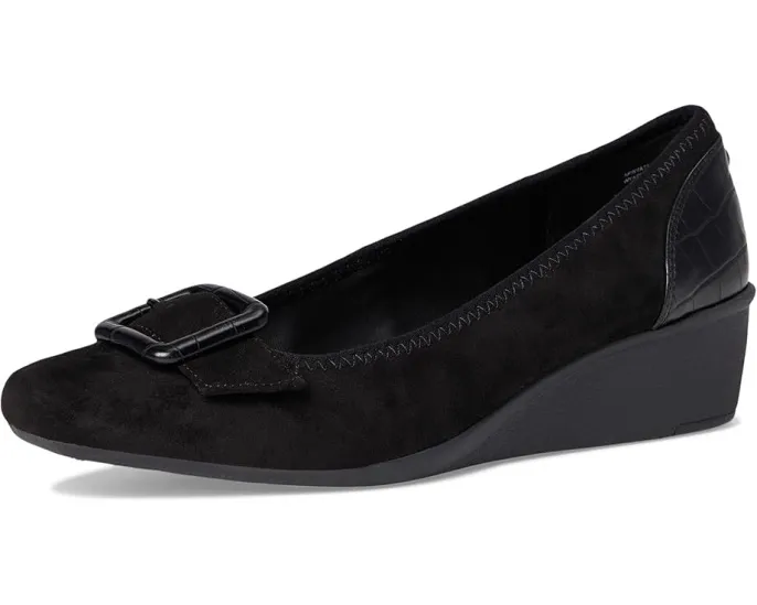Туфли Anne Klein Wyatt с квадратным носком и клиновидным каблуком