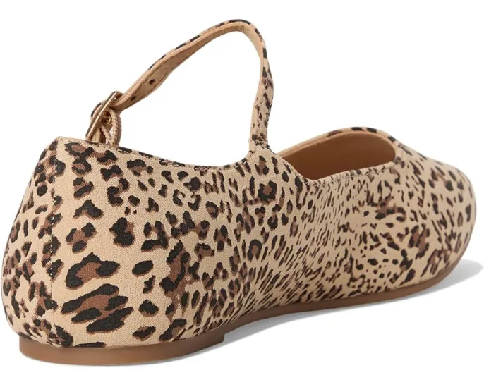 Балетки Journee Collection Carrie с ремешком и пряжкой из велюровой замши