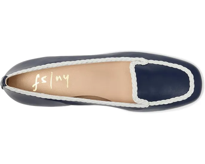 Туфли French Sole Jodie на каблуке с отделкой из рафии