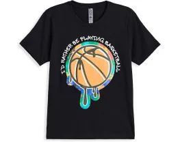 Basketball Short Sleeve T-Shirt - Graffiti (Little Kid)