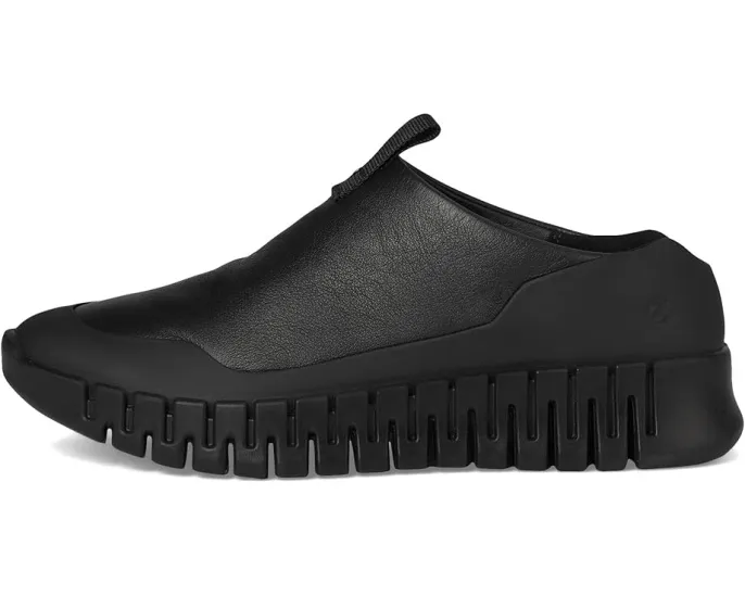 Кроссовки ECCO Gruuv Slip-On из мягкой кожи с эластичными шнурками