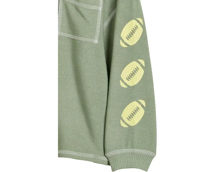 Football Pocket Crew Neck Sweatshirt (Little Kid/Big Kid)