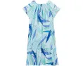 Платье Cotton Voile Madrague Vilebrequin Kids с тропическим принтом