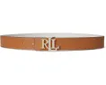 Ремень Lauren Ralph Lauren с логотипом из зернистой кожи реверсивный