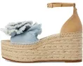 Босоножки-эспадрильи на танкетке Flourish Denim Kate Spade New York с джинсовым верхом