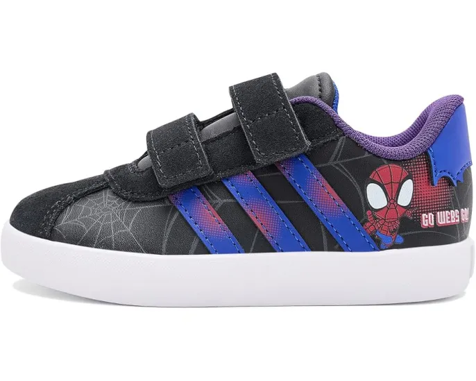 Adidas Marvel VL Court 3.0 кроссовки на липучках для детей