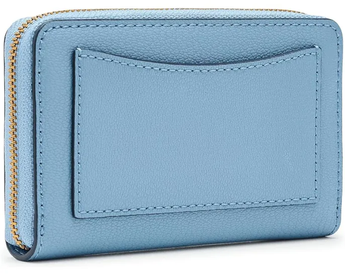 Картхолдер MICHAEL Michael Kors Jet Set Small Zip Around с тиснением