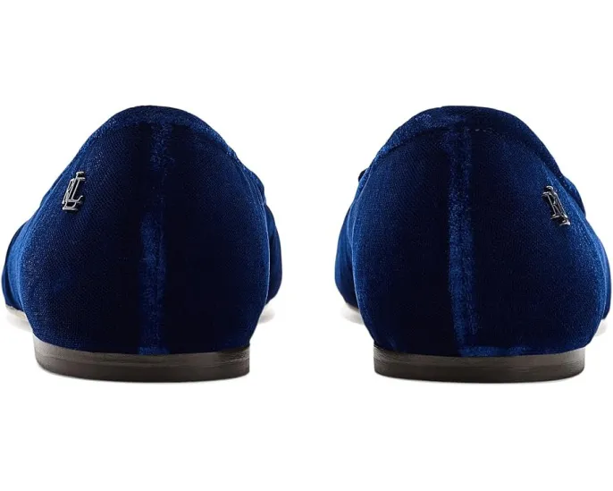 Балетки Jayna III Velvet из велюра Lauren Ralph Lauren