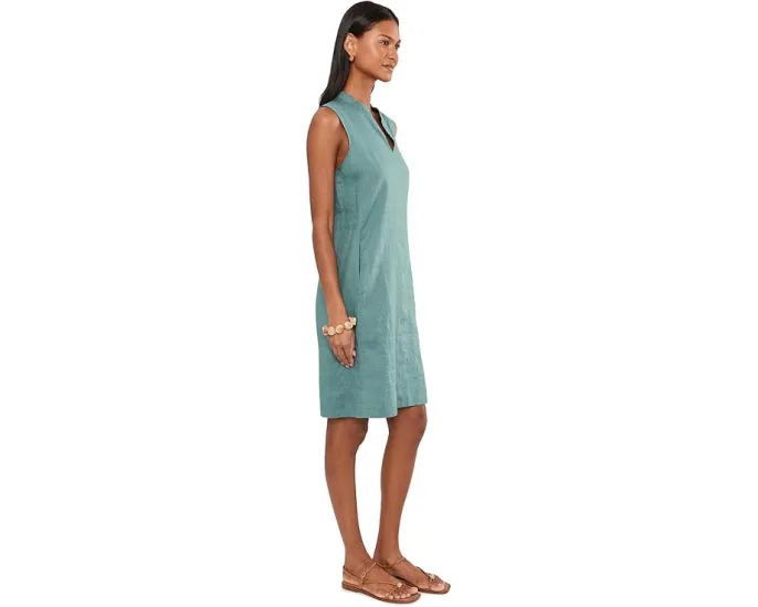 Organic Linen Knee Length Dress