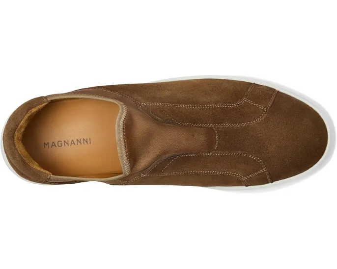 Magnanni Leve Slip слипоны из кожи с круглым носком и резиновой подошвой