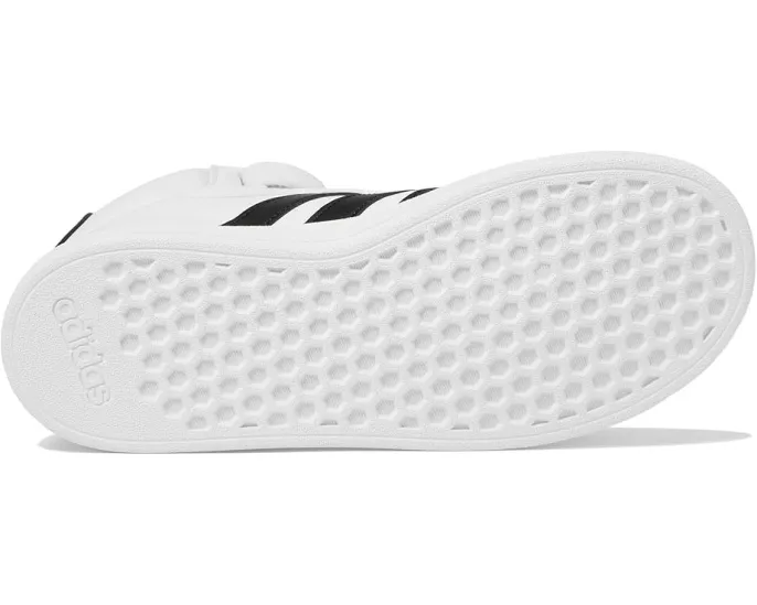 Детские кроссовки Adidas Grand Court Mid с регулируемой липучкой и круглым носком