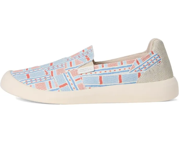 Слипоны Blowfish Malibu Beachfront с эластичными вставками и текстильным верхом