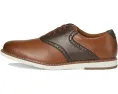 Florsheim Kids мальчиковые оксфорды Vibe Jr с седлом и стелькой из Memory Foam