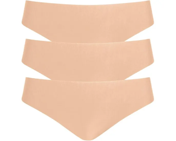 Набор из 3 стрингов Commando Butter Mid-Rise из ультрамягкого модала