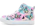 Детские кроссовки SKECHERS KIDS Twinkle Sparks с подсветкой и аппликациями