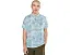Поло Tommy Bahama Costa Wave Fiore Fronds с принтом Саксония Блю