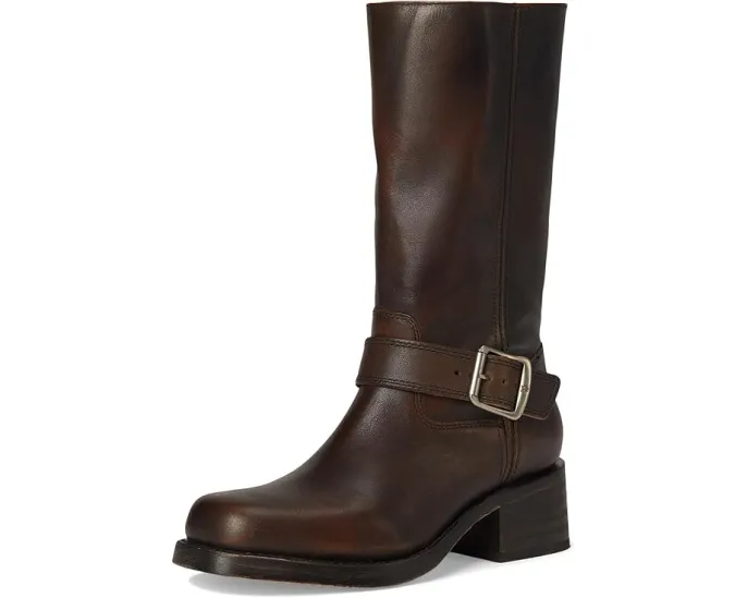 Ботинки Frye Campus Buckle с ремнями и рантом Goodyear