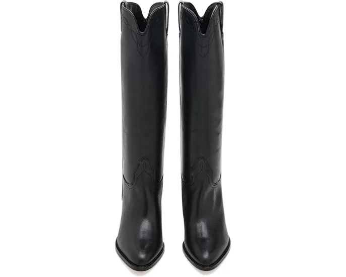 Сапоги кожаные Harpher Lauren Ralph Lauren высокие