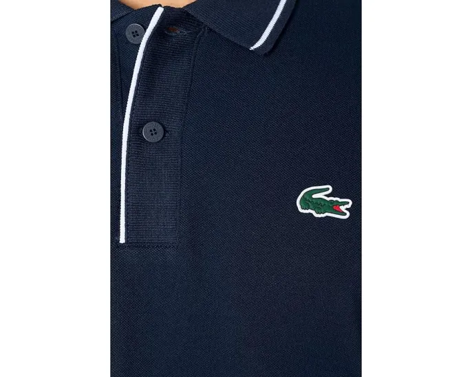 Поло для гольфа Lacoste с технологией терморегуляции и защитой от ультрафиолета