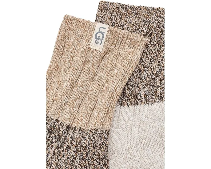 UGG Jhene Quarter носки до щиколотки из ответственного хлопка для повседневной носки