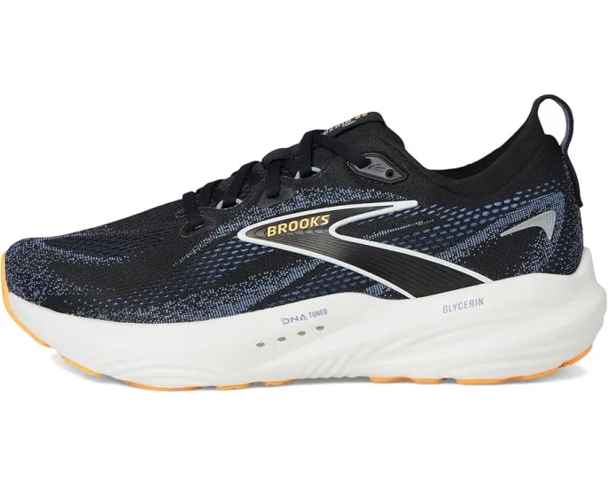 Кроссовки Brooks Glycerin 22 с двойным жаккардовым верхом и резиновой подошвой