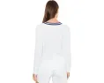 Свитер Lilly Pulitzer Brockton с вязкой косой и полосками